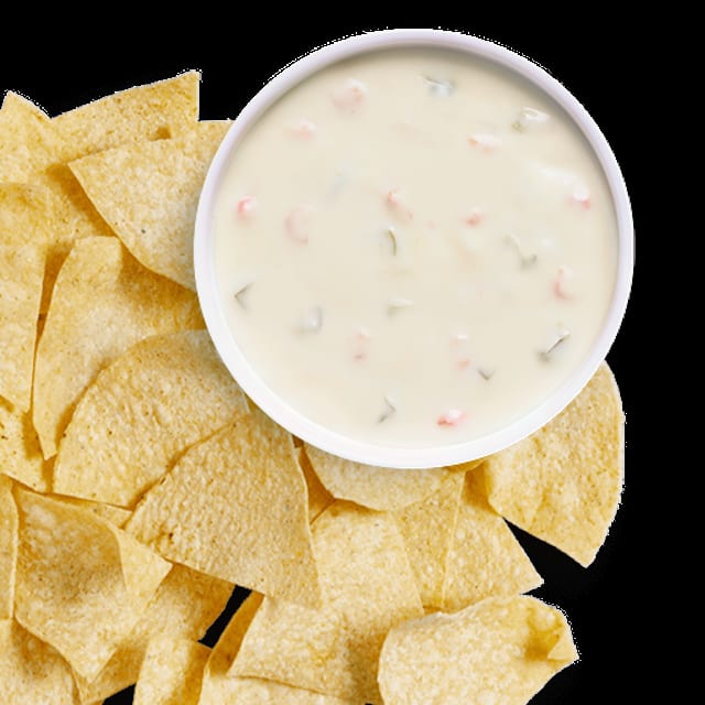 Chips & White Queso.