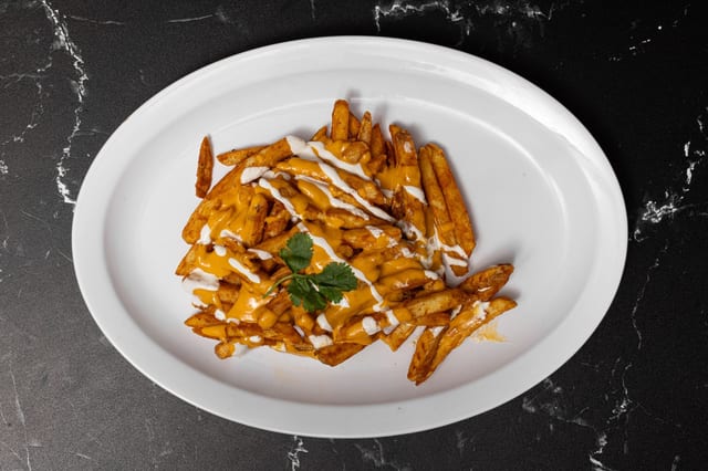 Mexican Fiesta Cheesy Fries.