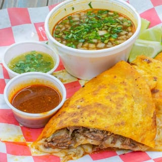 Quesabirria (Quesadilla Birria Style)